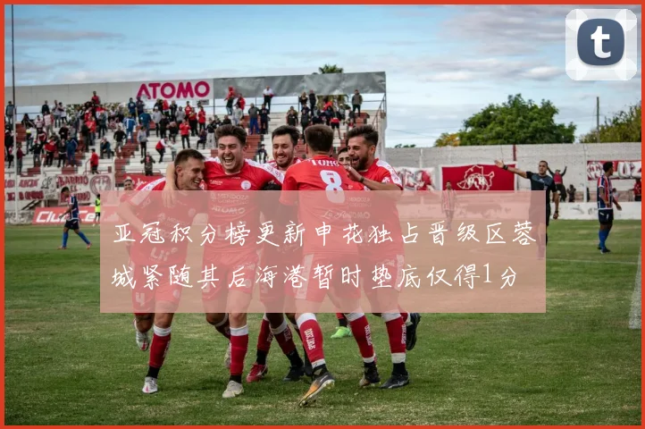 亚冠积分榜更新申花独占晋级区蓉城紧随其后海港暂时垫底仅得1分